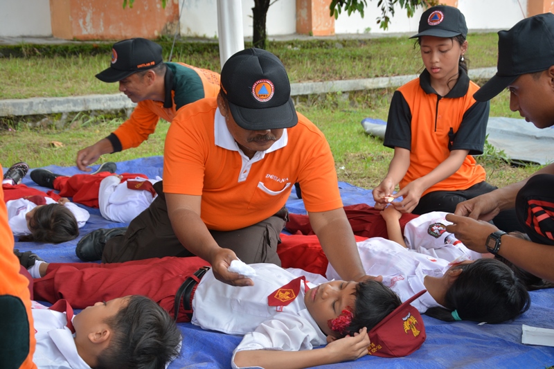 SIMULASI PENANGANAN BENCANA