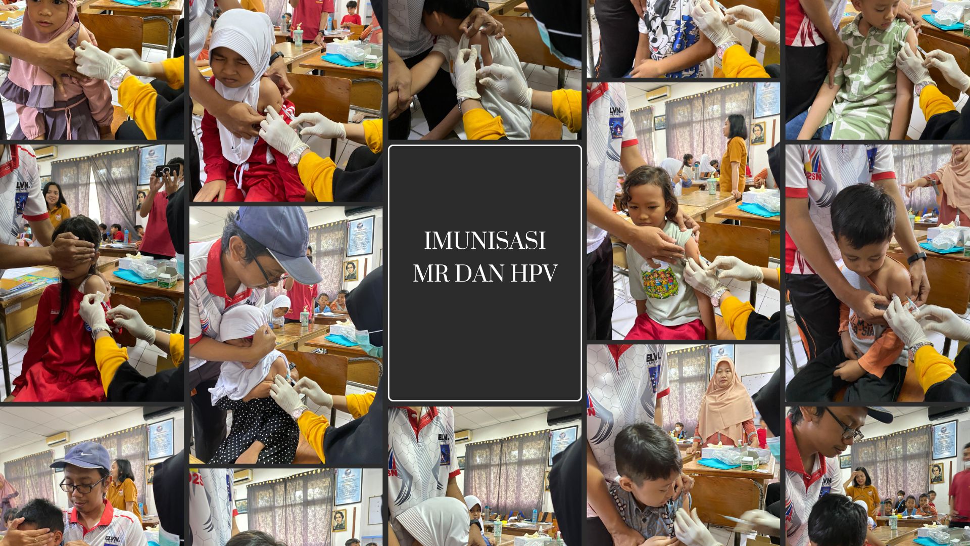 SD Negeri Model Sleman Bekerja Sama dengan Puskesmas Ngemplak 2 Selenggarakan Imunisasi MR dan HPV di Ruang Kelas