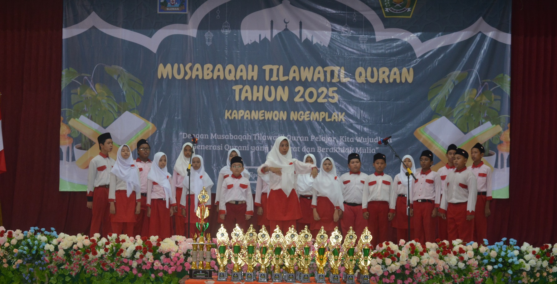 Pembukaan MTQ Tingkat SD se-Kapanewon Ngemplak di SD Negeri Model Sleman