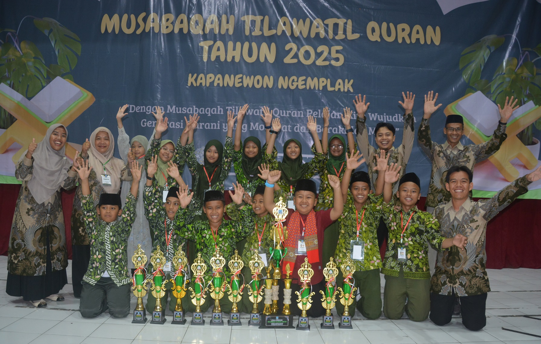 SD Model Sleman Sabet Juara Umum MTQ se-Kapanewon Ngemplak 2025