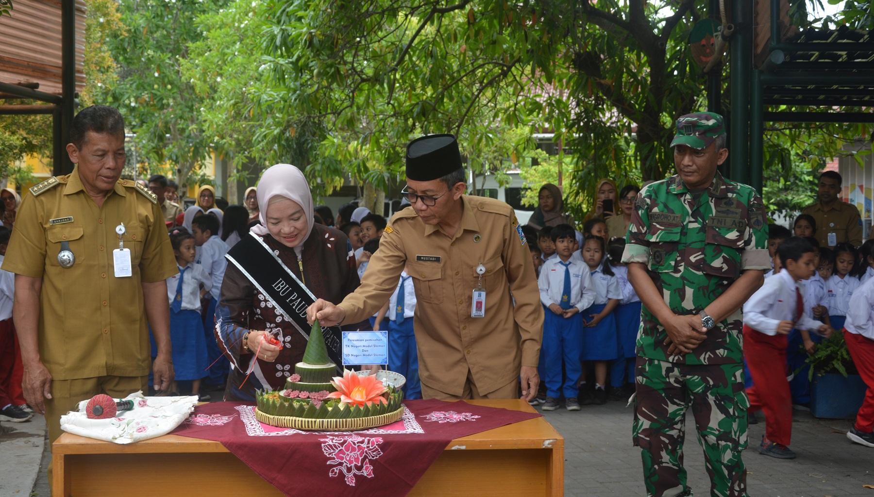 TK dan SD Model Kabupaten Sleman Resmi Berganti Nama