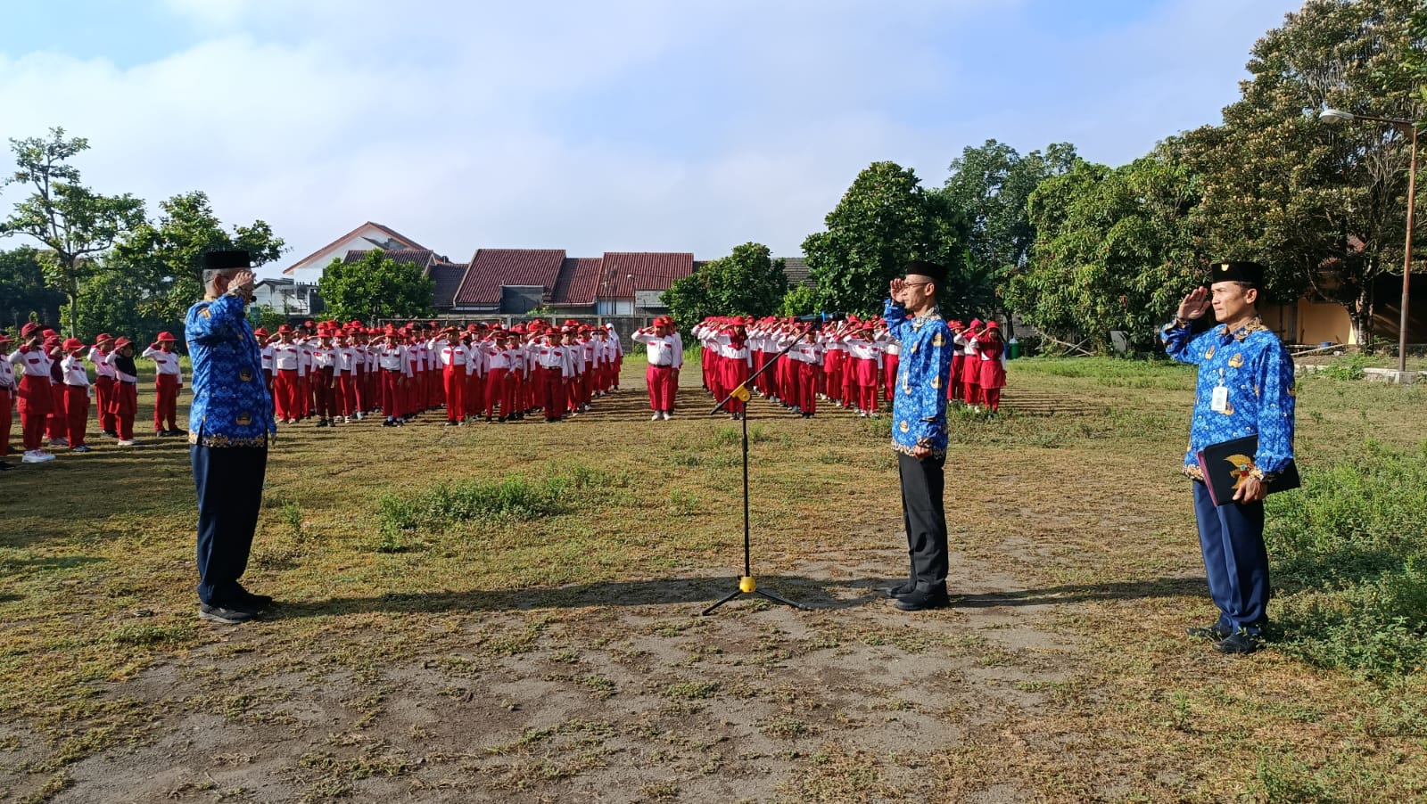 Peringatan Hari Kesaktian Pancasila Tahun 2025 di SDN Model Sleman