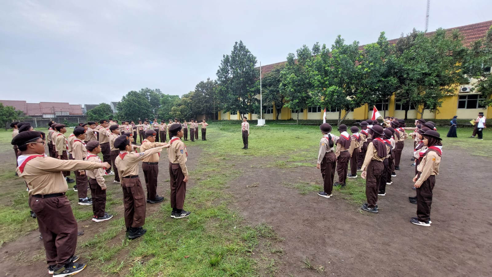 Pelantikan Penggalang Ramu SD Negeri Model Sleman