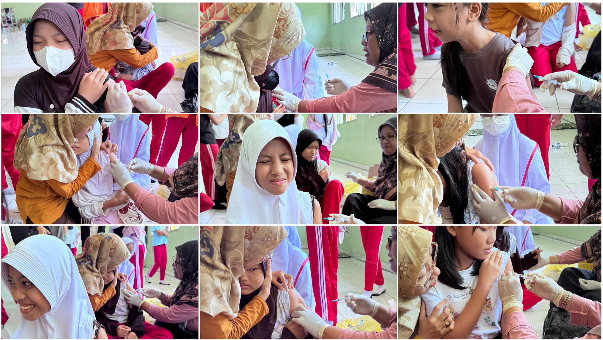 SD Negeri Model Sleman Melaksanakan Imunisasi DT dan TD