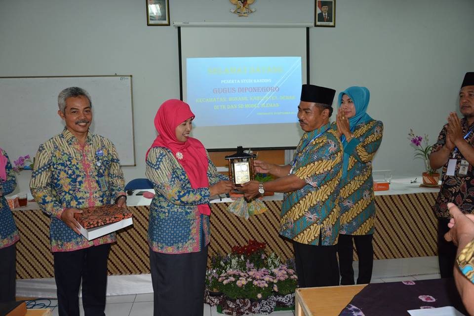 KUNJUNGAN DARI GUGUS DIPONEGORO KAB. DEMAK