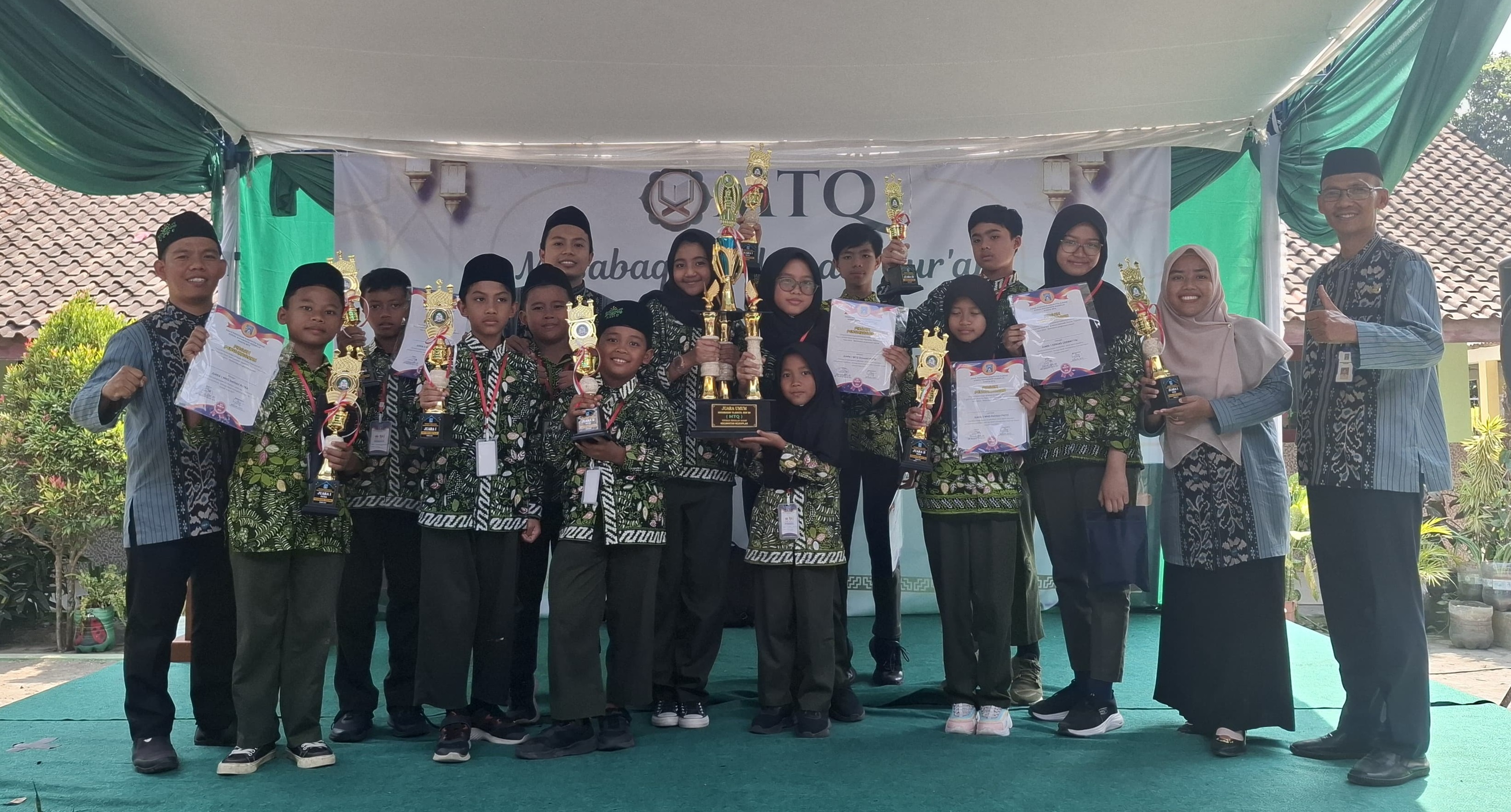 SD MODEL RAIH JUARA UMUM MTQ TINGKAT KAPANEWON