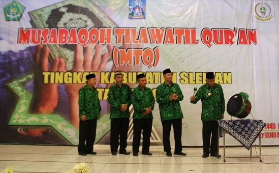 MTQ TINGKAT KAB. SLEMAN BERTEMPAT DI SD MODEL