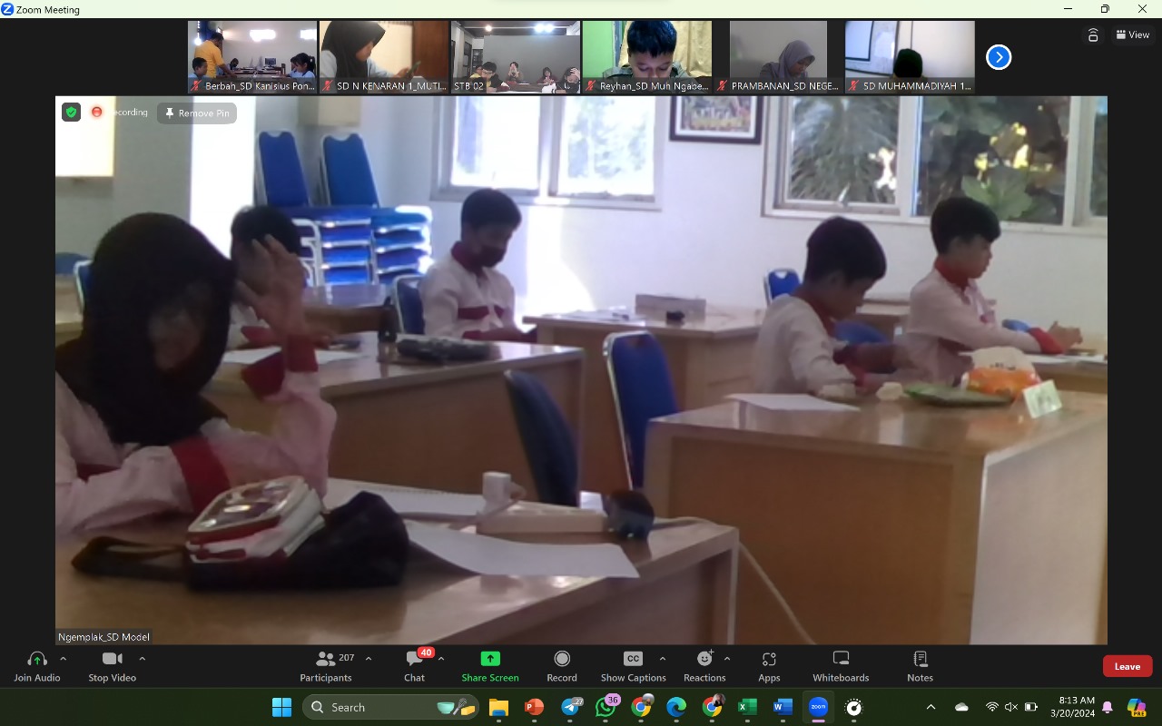 OSN-K (Olimpiade Sains Nasional tingkat Kabupaten)