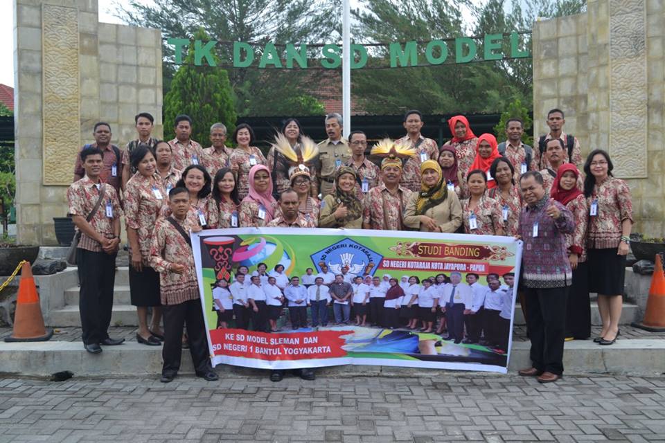 KUNJUNGAN DARI SD NEGERI KOTARAJA PAPUA